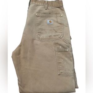 Cream Carhartt Double Knee/Carpenters